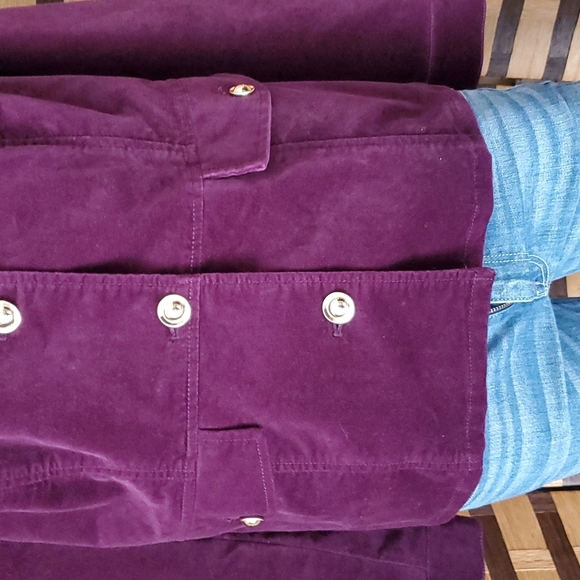 Chico's Stretch velvet like jacket - Picture 6 of 10